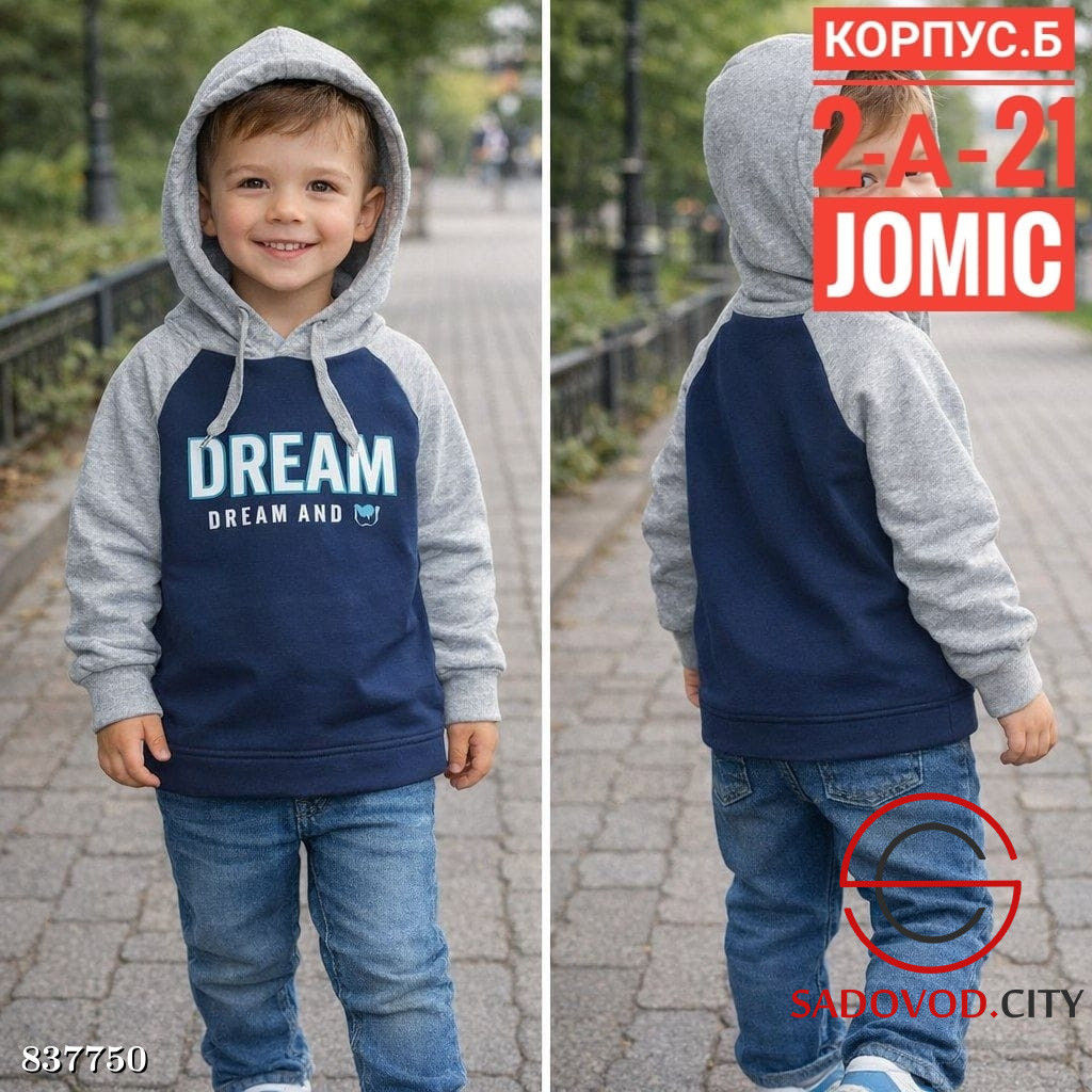 Худи для мальчика с капюшоном