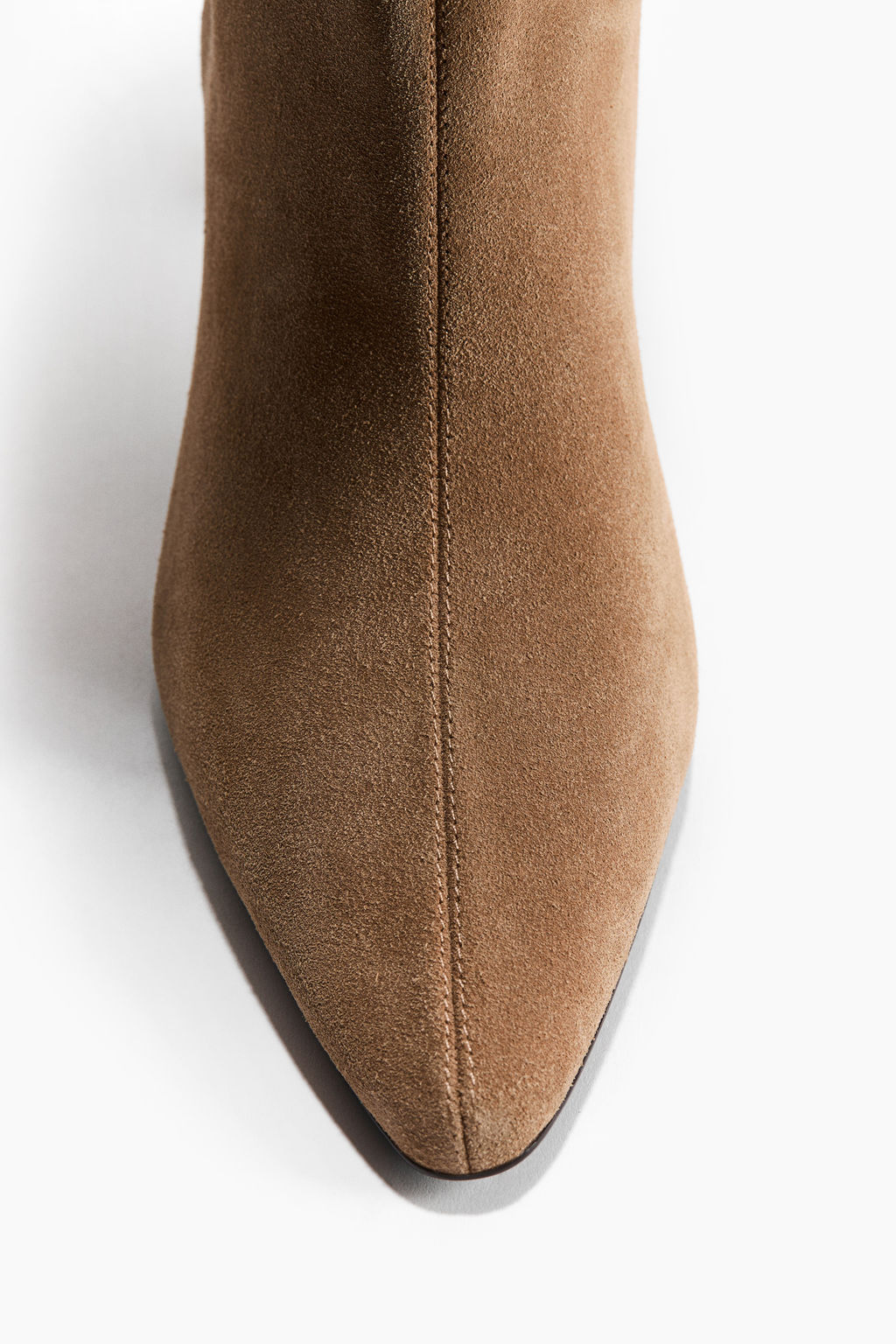 Botas a la rodilla en serraje afelpado - H&m фото 4