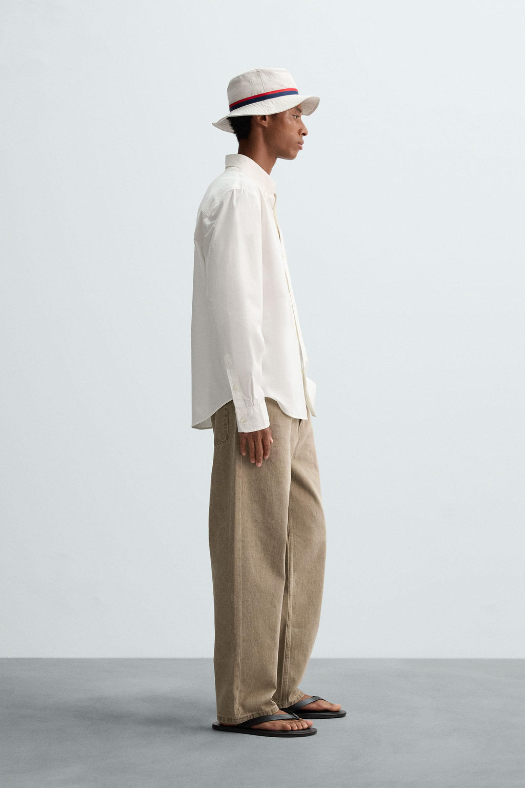 REGULAR FIT SHIRT WITH POCKET - Zara фото 4