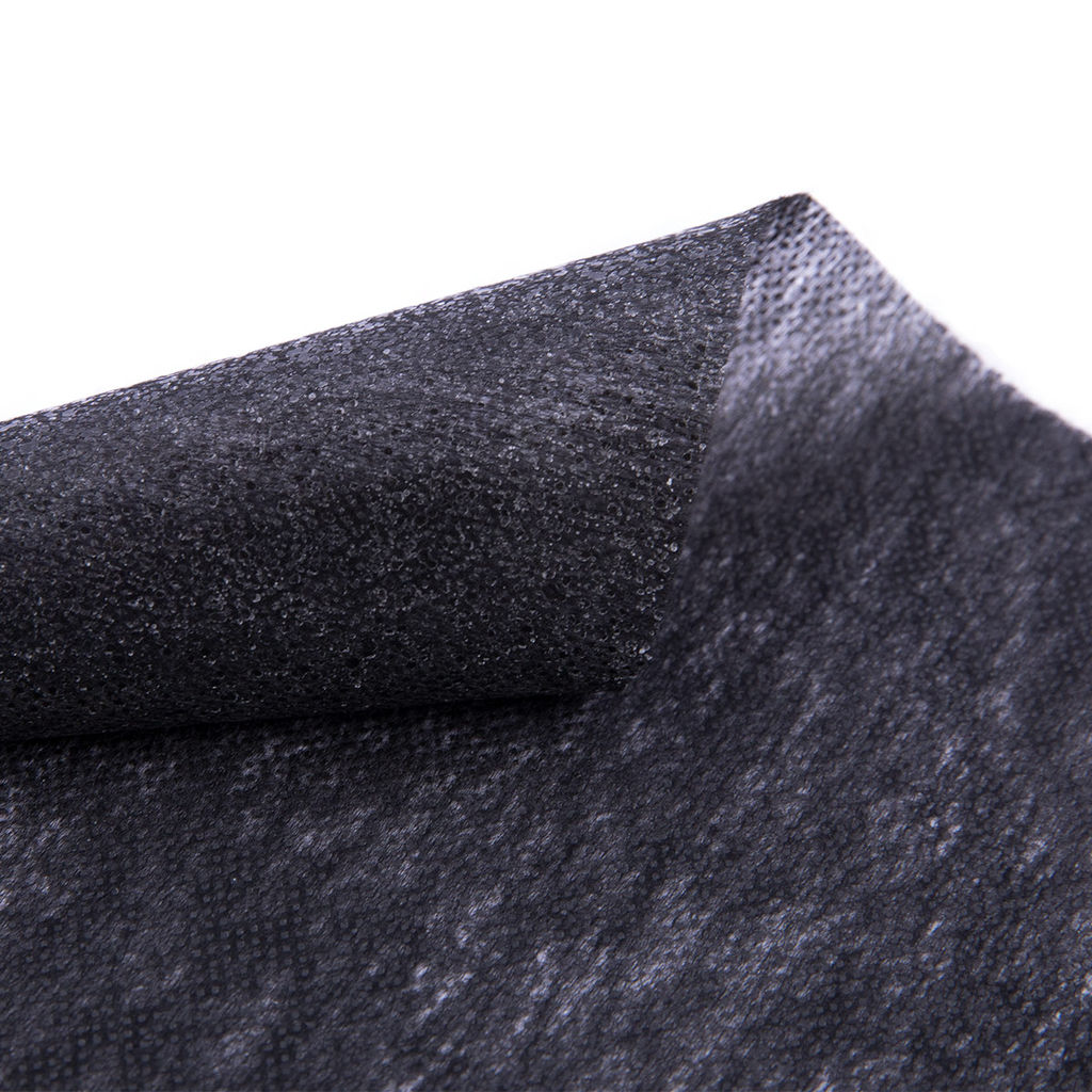 Нетканный материал (флизелин) Гамма клеевой сплошной G-540c 50 г/кв.м 2 100 см чёрный B