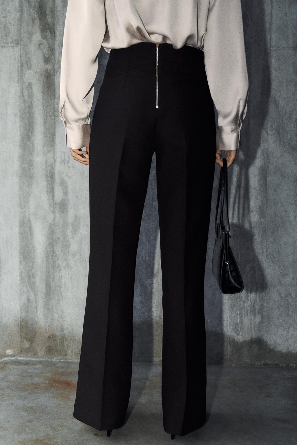 HIGH-WAIST TROUSERS - Zara фото 19