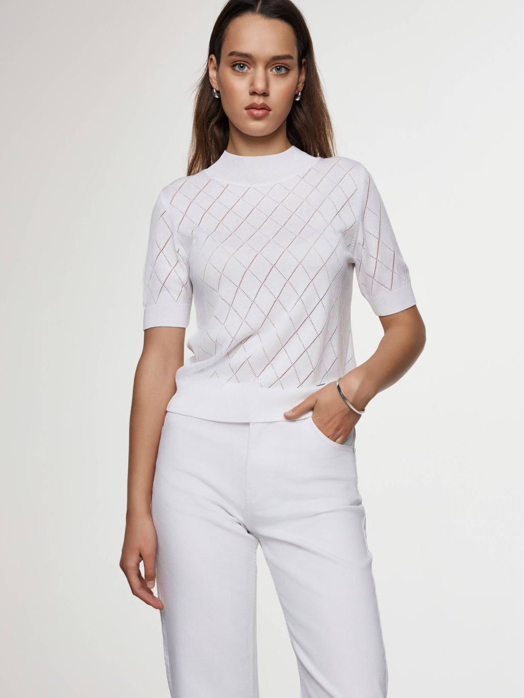 CONTE LDK 2323 Джемпер женский white