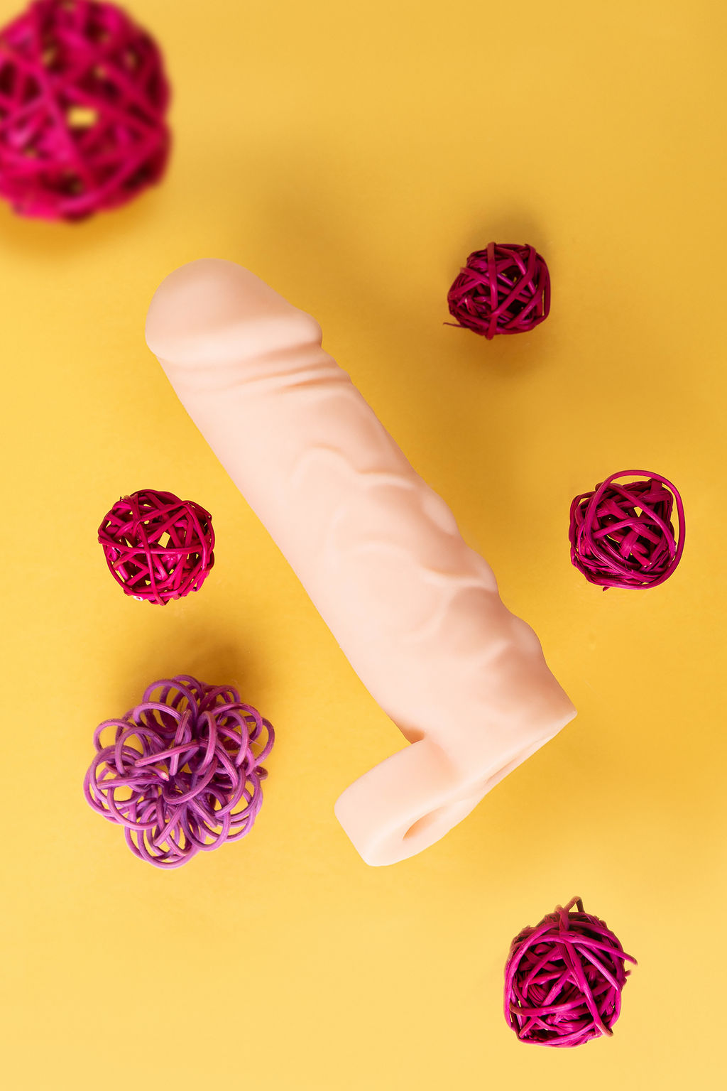 Насадка ToyFa XLover Increase+ для увеличения размера, реалистичная, с кольцом, TPR, телесный 16 см  фото 12