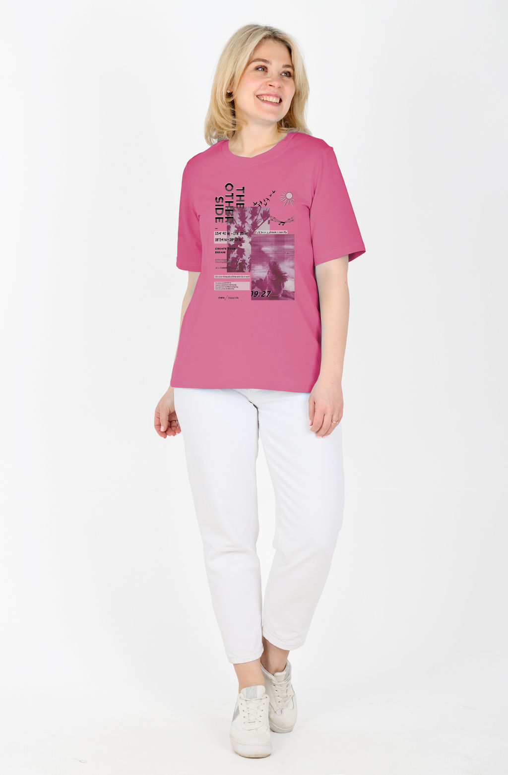 Футболка Лаура Ф-96 (44-60) кулирка - Лотос фото 9