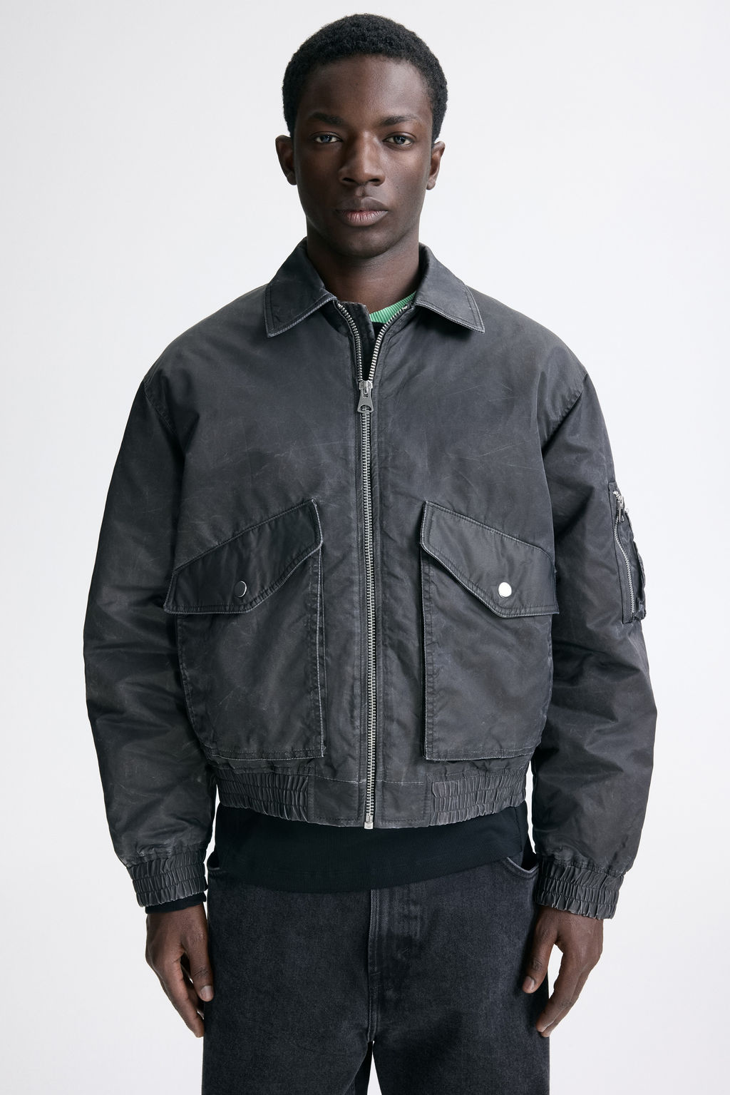 Cazadora bomber acolchada - H&m фото 2