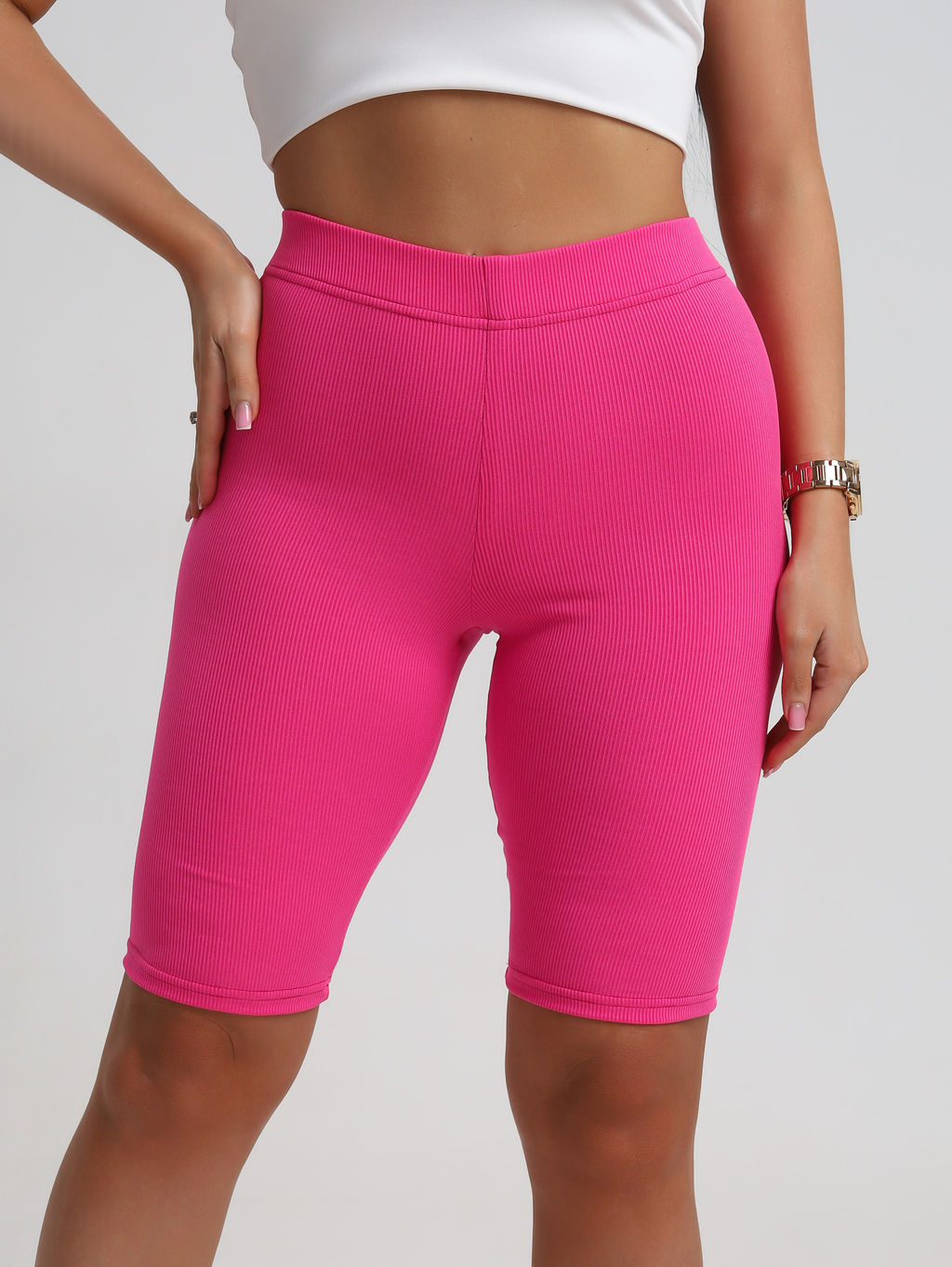 Велосипедки, ткань в рубчик - Барболета фото 40