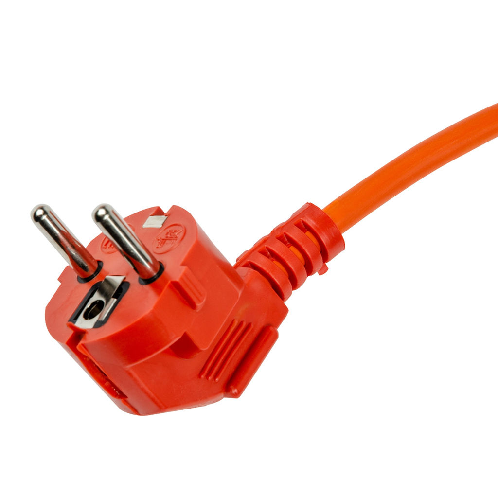 YXз16-101 /UCK-1N/3x1,50/30M/O ORANGE Удлинитель силовой в бухте, c/з, 1гнездо, 30м (ПВС 3х1,50), 16A. Оранжевый. TМ Uniel - Volpe фото 3