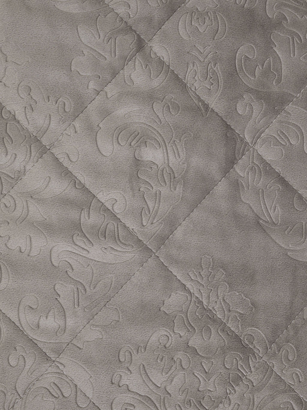 Набор покрывало и чехлы на подушку - Кристалл, цвет какао 220x240