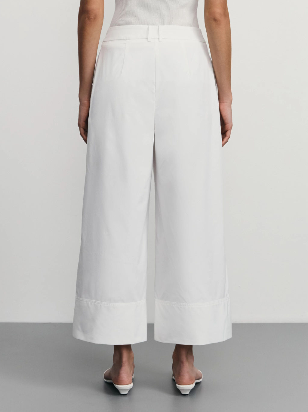 Брюки кюлоты с вискозой в составе / Zarina  фото 4