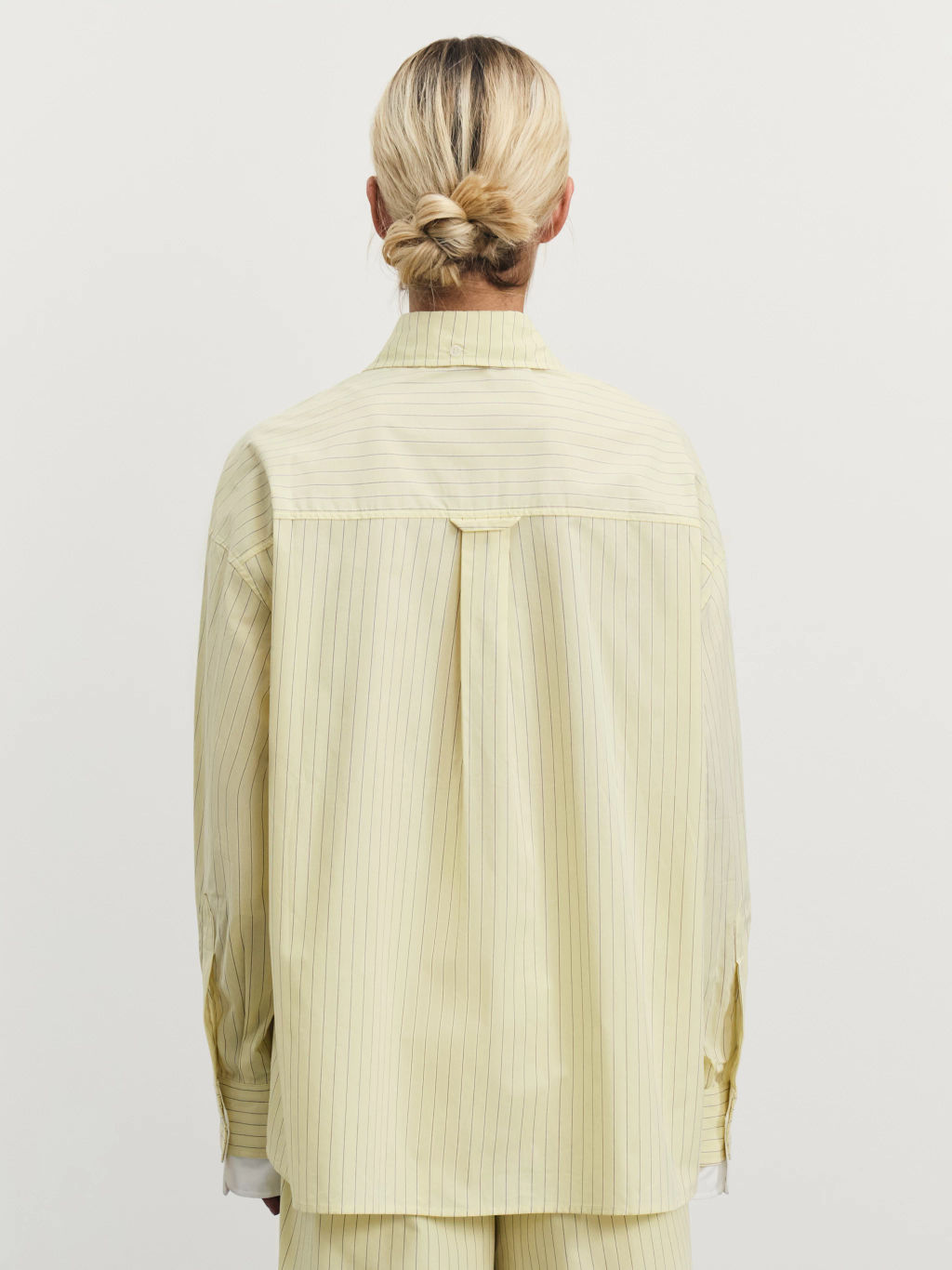 Рубашка с двойными манжетами из хлопка / Zarina  фото 5