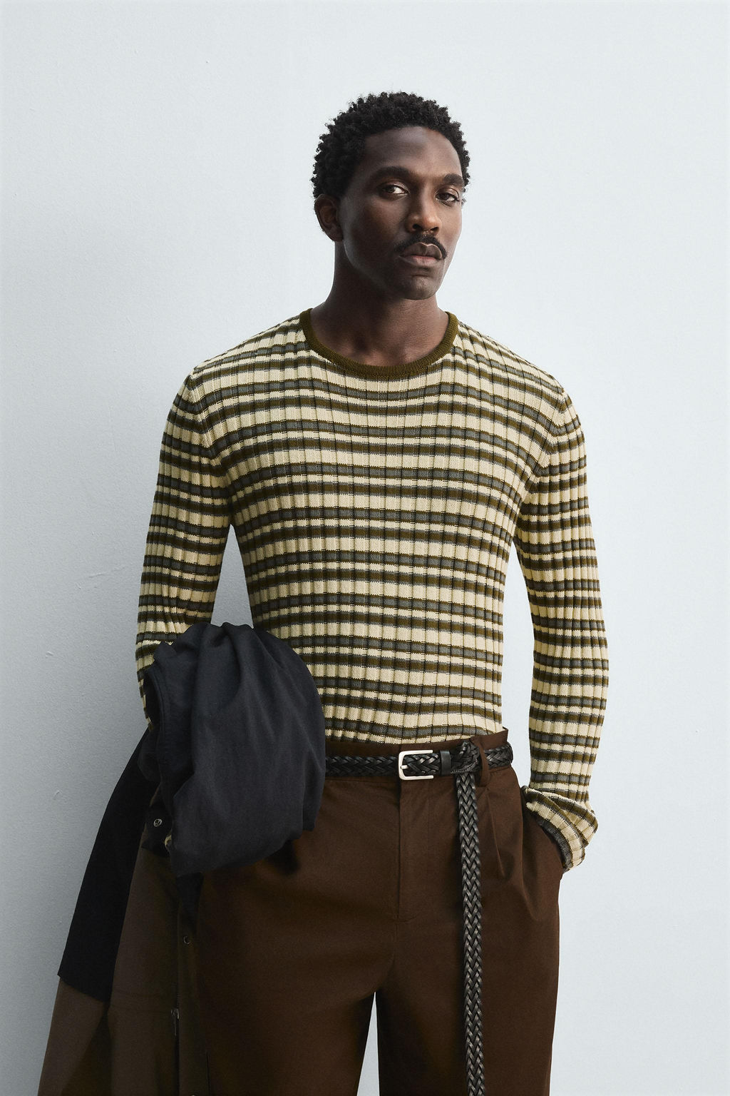 STRIPED JACQUARD JUMPER - Zara фото 2