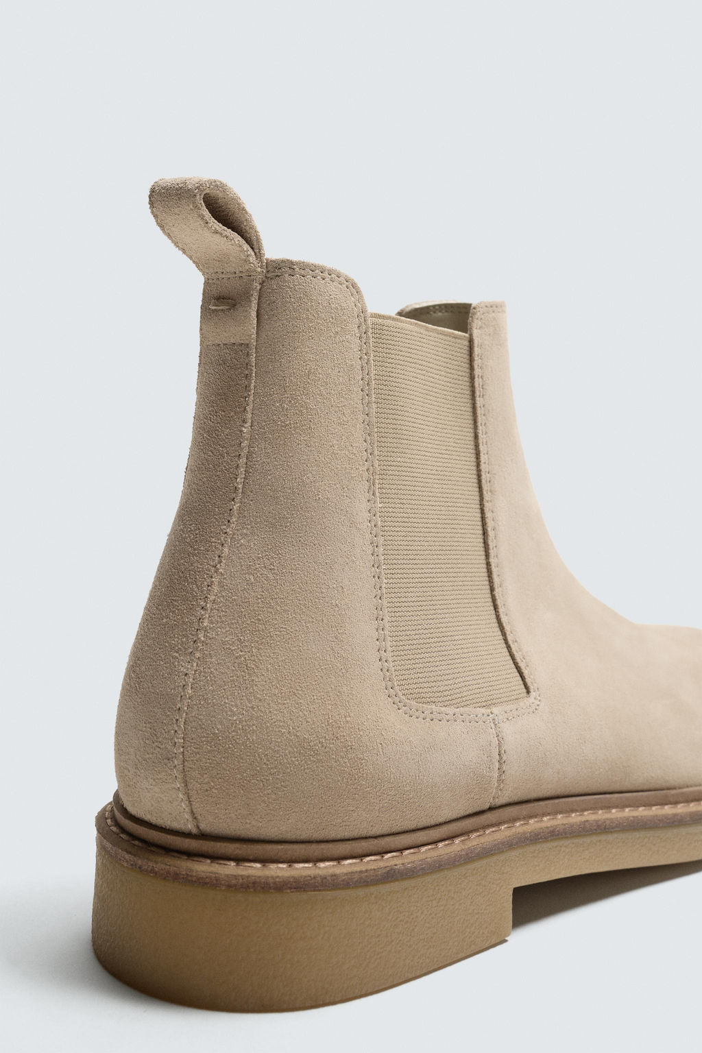 LEATHER CHELSEA BOOTS - Zara фото 13
