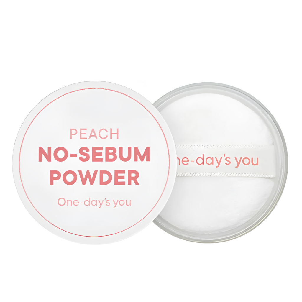One-days You Себорегулирующая пудра для лица с матирующим эффектом / Peach No-sebum Powder, персиковый, 4 г