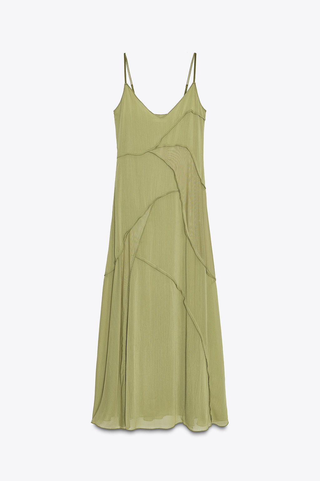 FLOWING COLOUR BLOCK DRESS - Zara фото 14