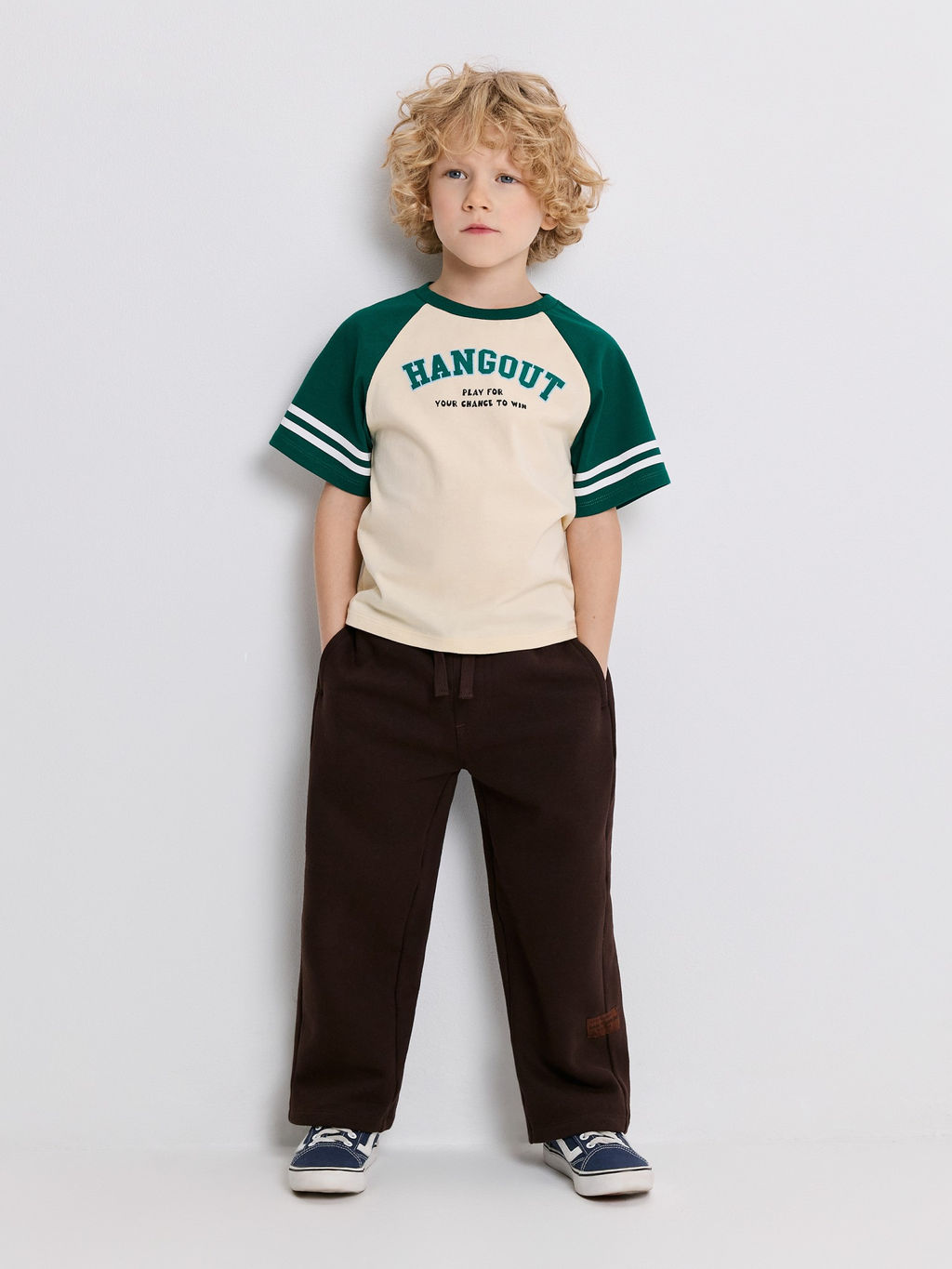 ACOOLA / Футболка детская для мальчиков Gimli крем фото 7