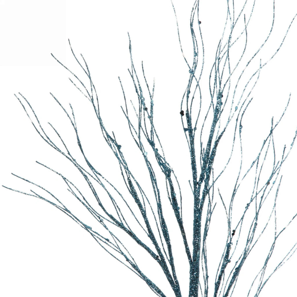 Ветка декоративная "Нежность" 77 см, Голубой