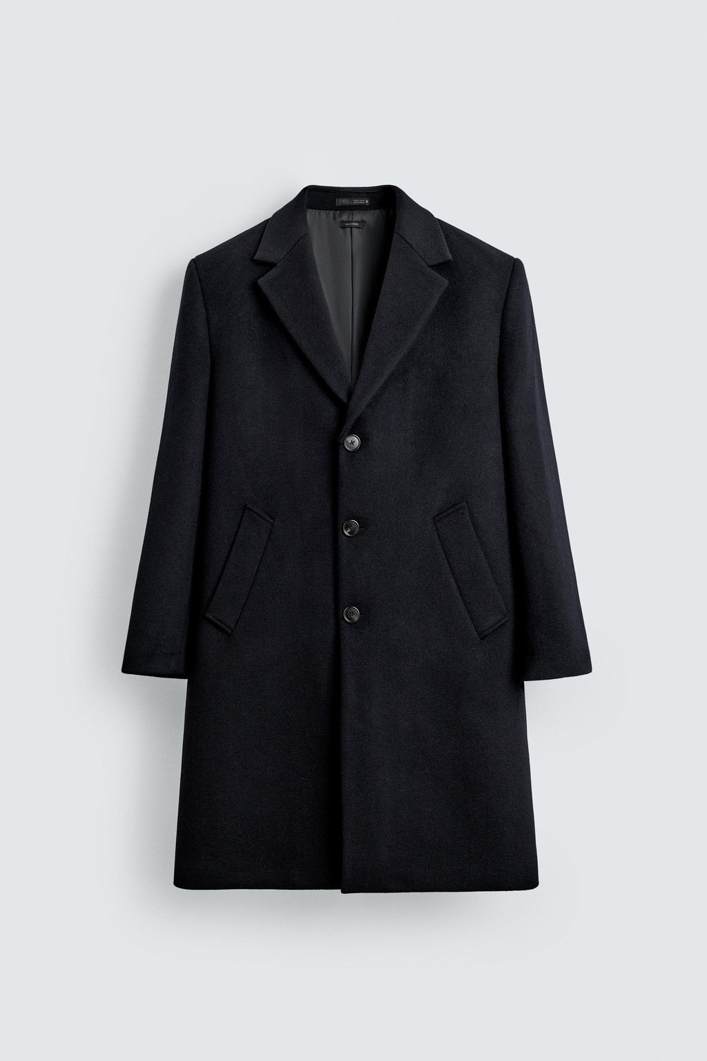 REGULAR FIT WOOL COAT - Zara фото 9
