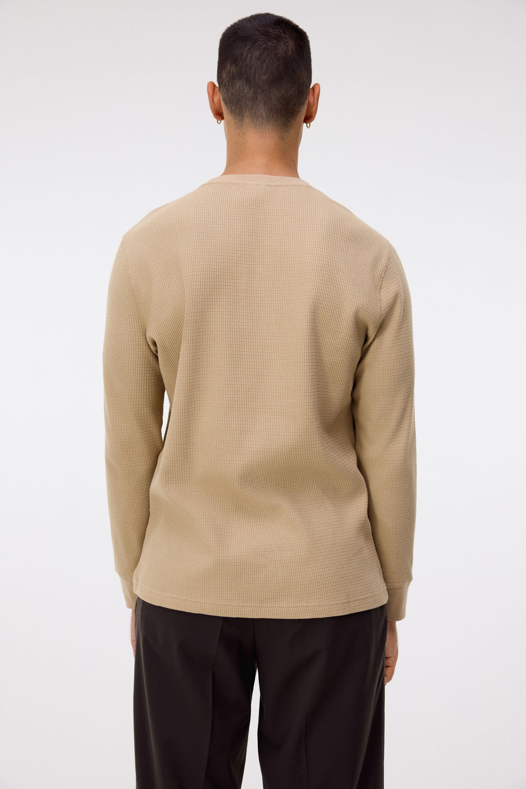 Camiseta en punto gofrado Slim Fit - H&m фото 6