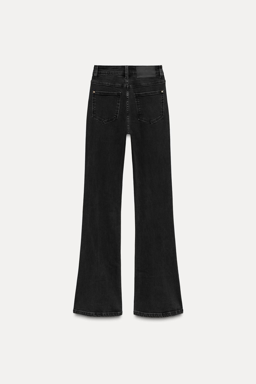 Z1975 FLARED HIGH-WAIST JEANS - Zara фото 8