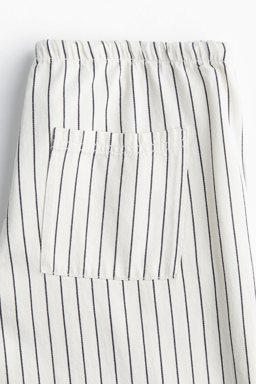 Pantal?n denim con cord?n de ajuste - H&m фото 7