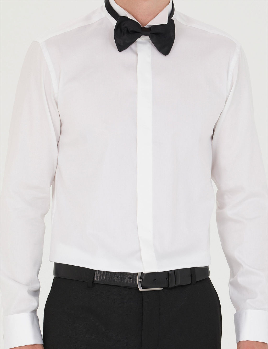 Beyaz Slim Fit Smokin G_mlek
