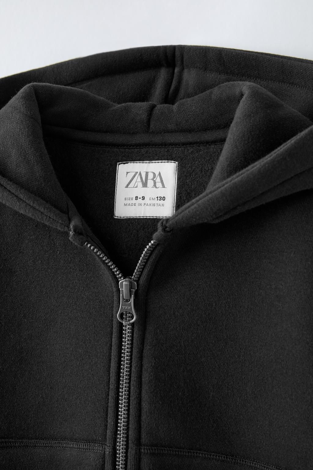 HOODIE WITH ZIP - Zara фото 4