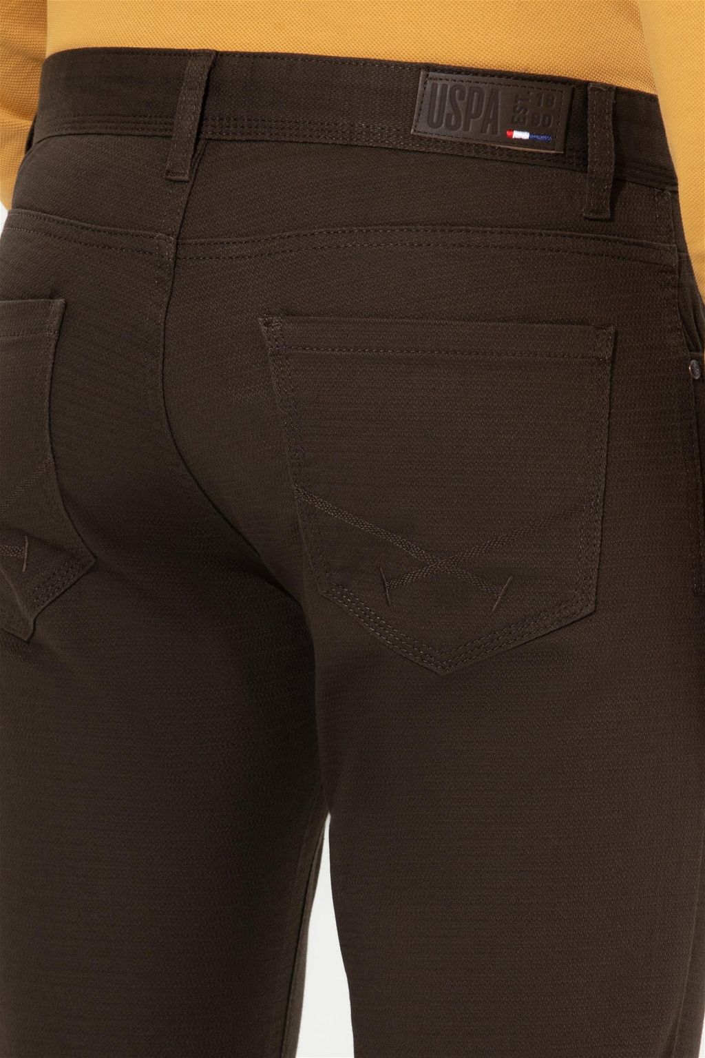 U. S. Polo Assn / Мужские темно-хаки брюки чинос - U.s. polo assn фото 7