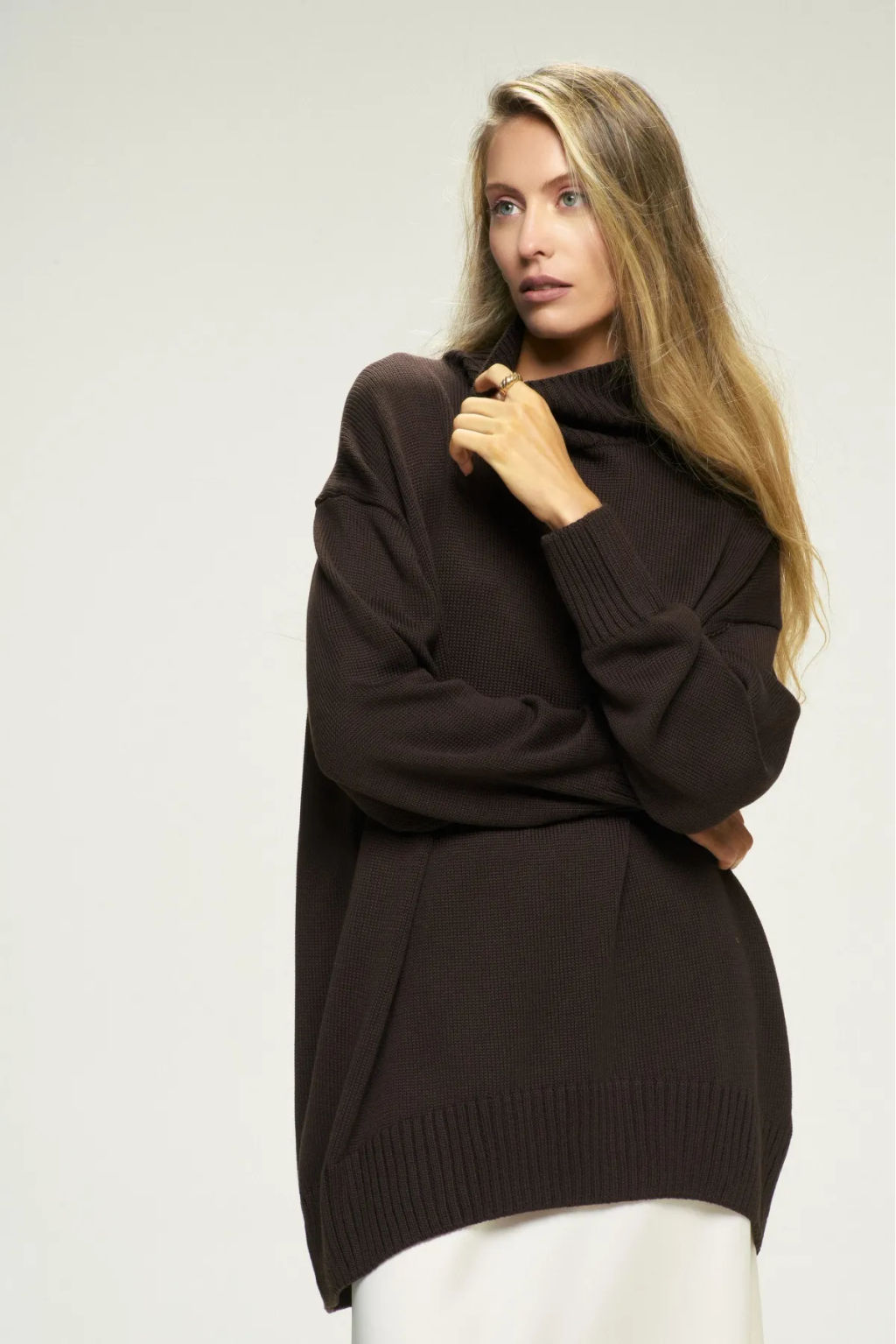 Свитер Oversized Choco - Erist store фото 4