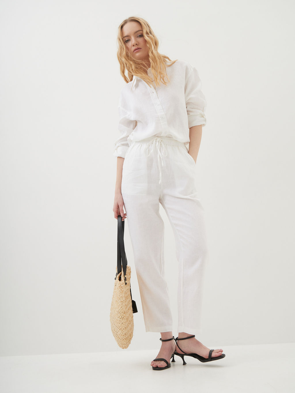 Женские льняные Брюки - Mossmore фото 89