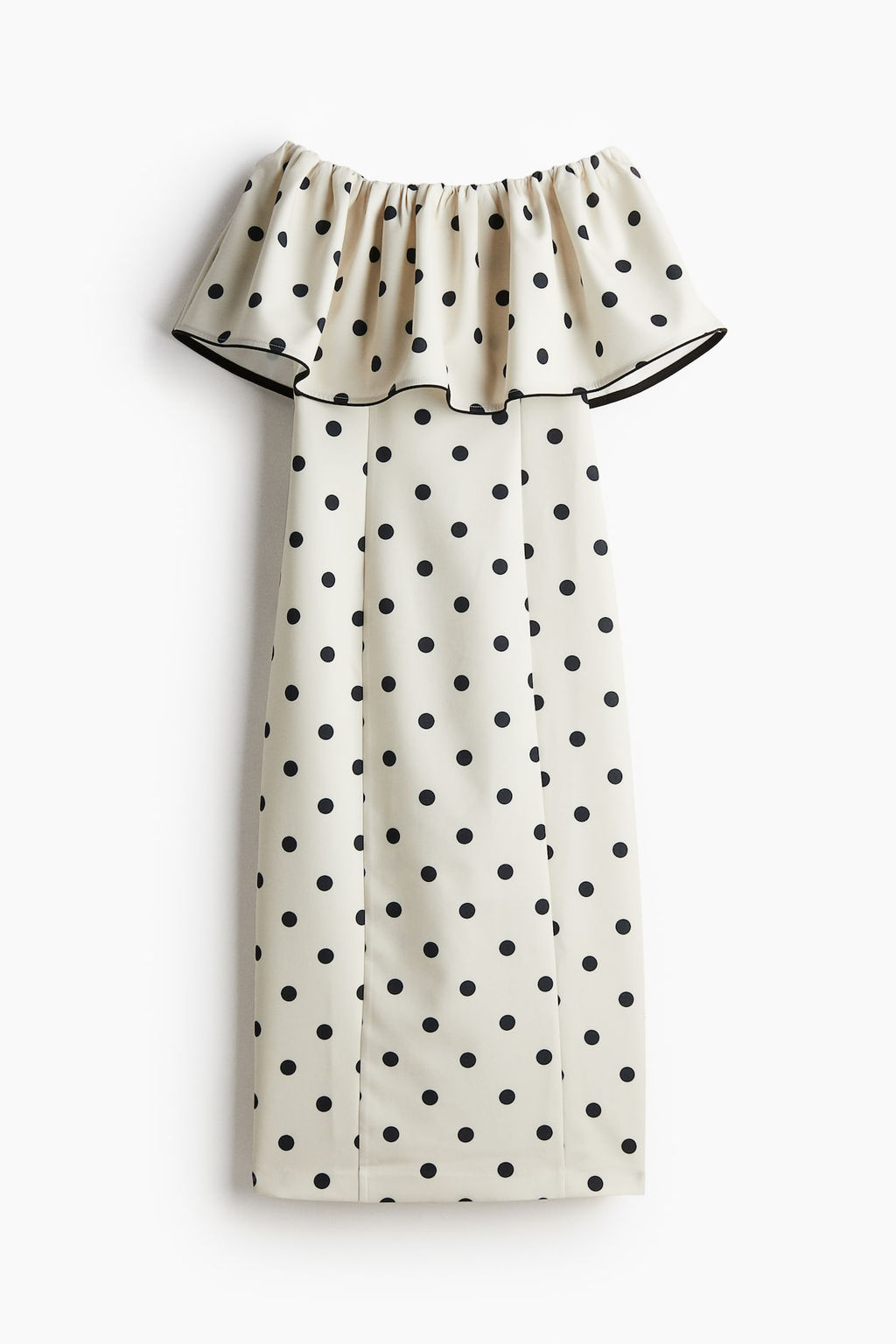 Vestido off-the-shoulder - H&m фото 6