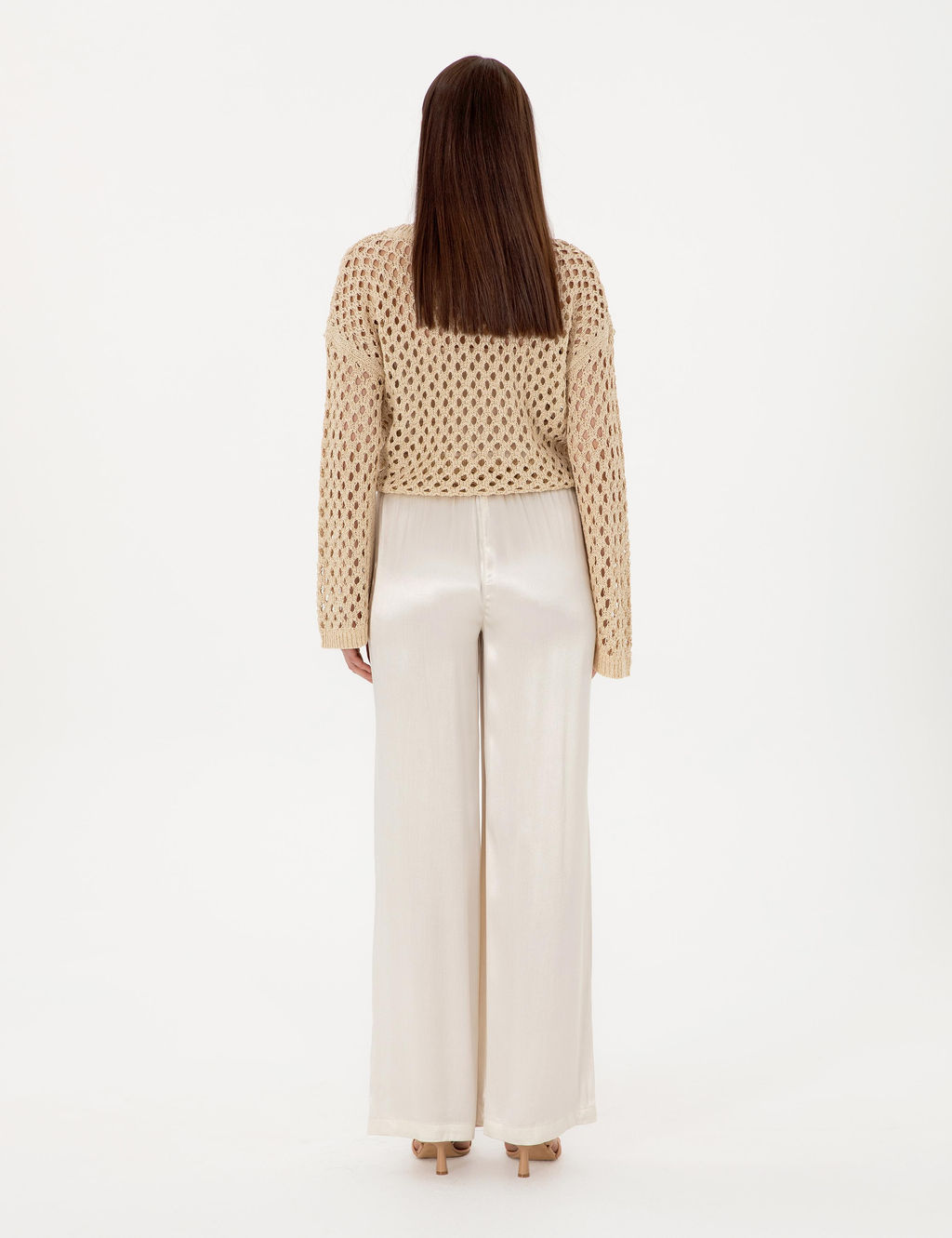 Ekru Loose Fit Kanvas Pantolon - Pierre cardin фото 4