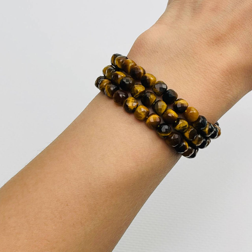 Бусины для украшений из Тигрового глаза