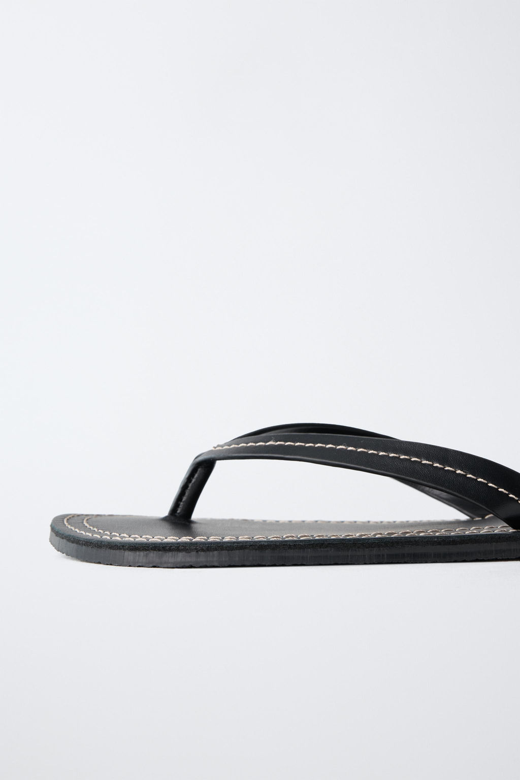 SANDALIA PIEL / Negro - Zara фото 6