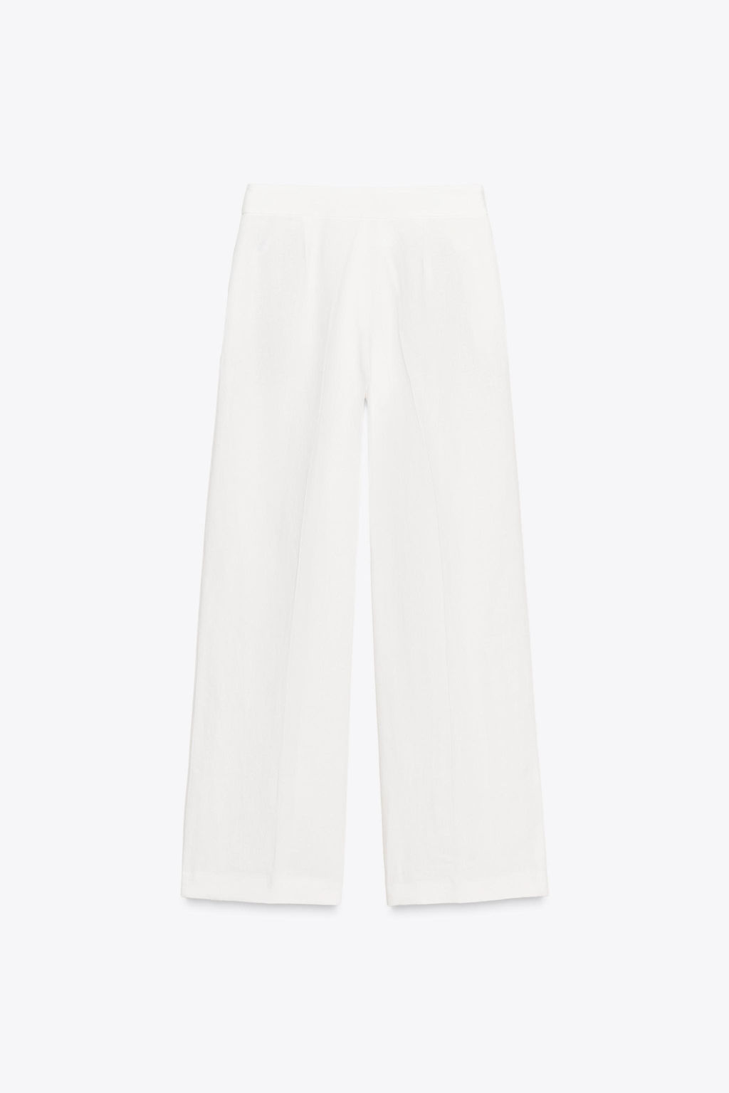 LINEN BLEND PLEATED TROUSERS ZW COLLECTION - Zara фото 15
