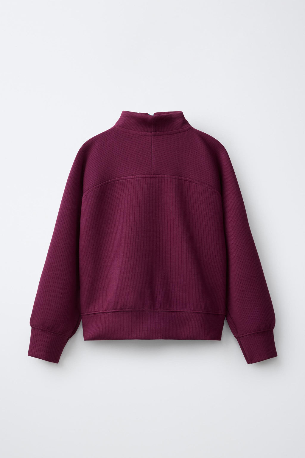 SUDADERA CUELLO SUBIDO / Frambuesa - Zara фото 3
