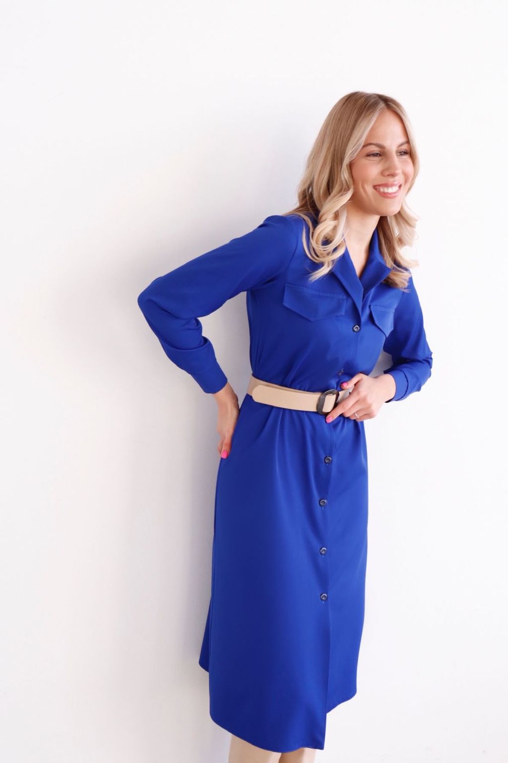 Платье-рубашка с английским воротником - Martichelli фото 55