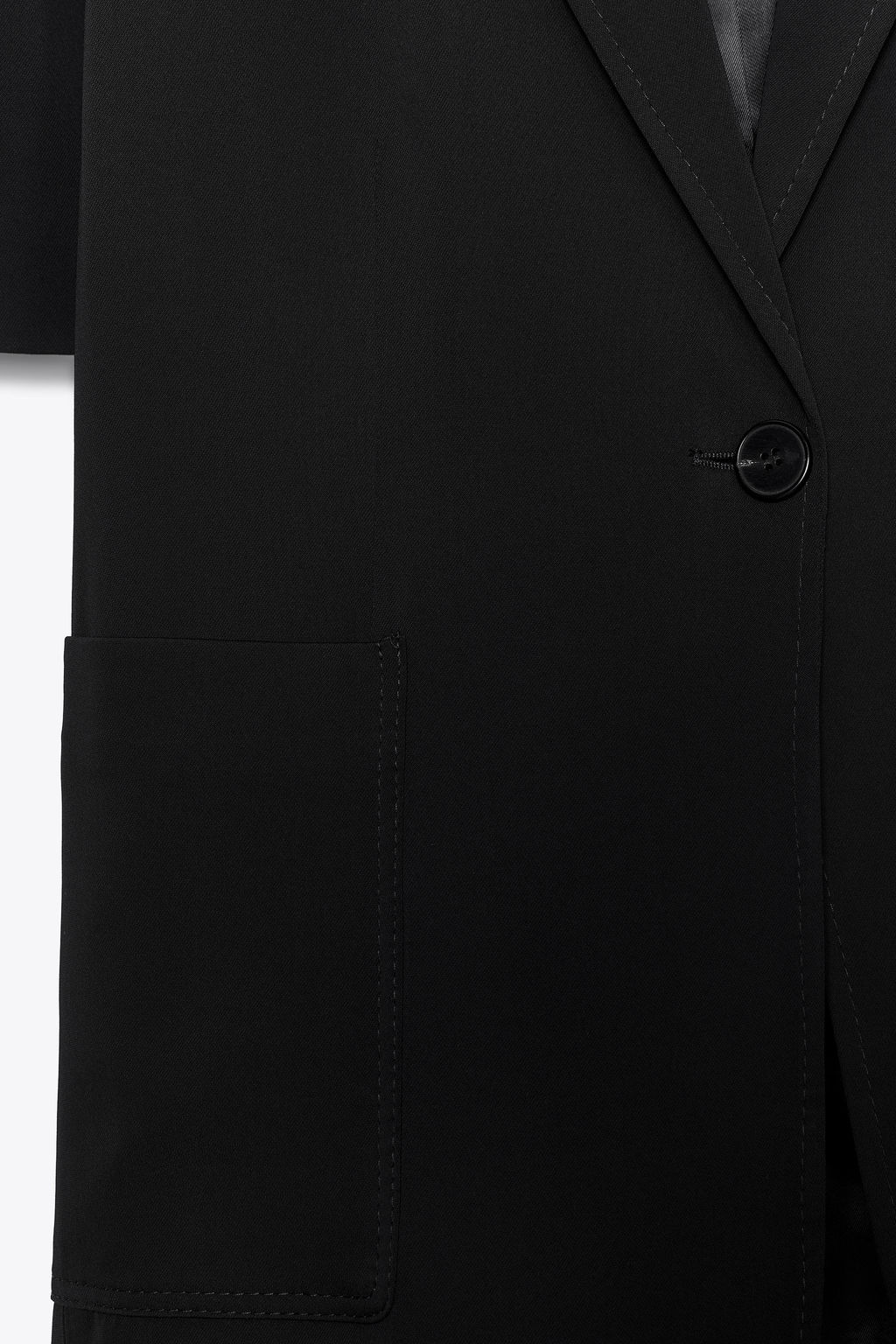 ZW COLLECTION SHORT SLEEVE BLAZER - Zara фото 6