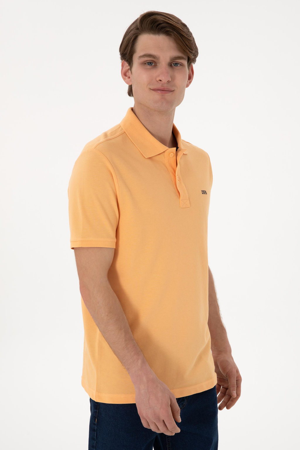 Erkek Turuncu Basic Ti__rt Sepette S_rpriz _ndirim - U.s. polo assn фото 2
