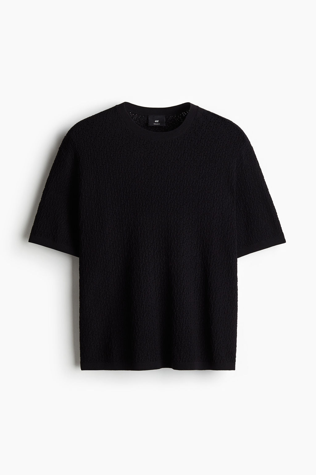 Camiseta en punto texturizado Regular Fit - H&m фото 2