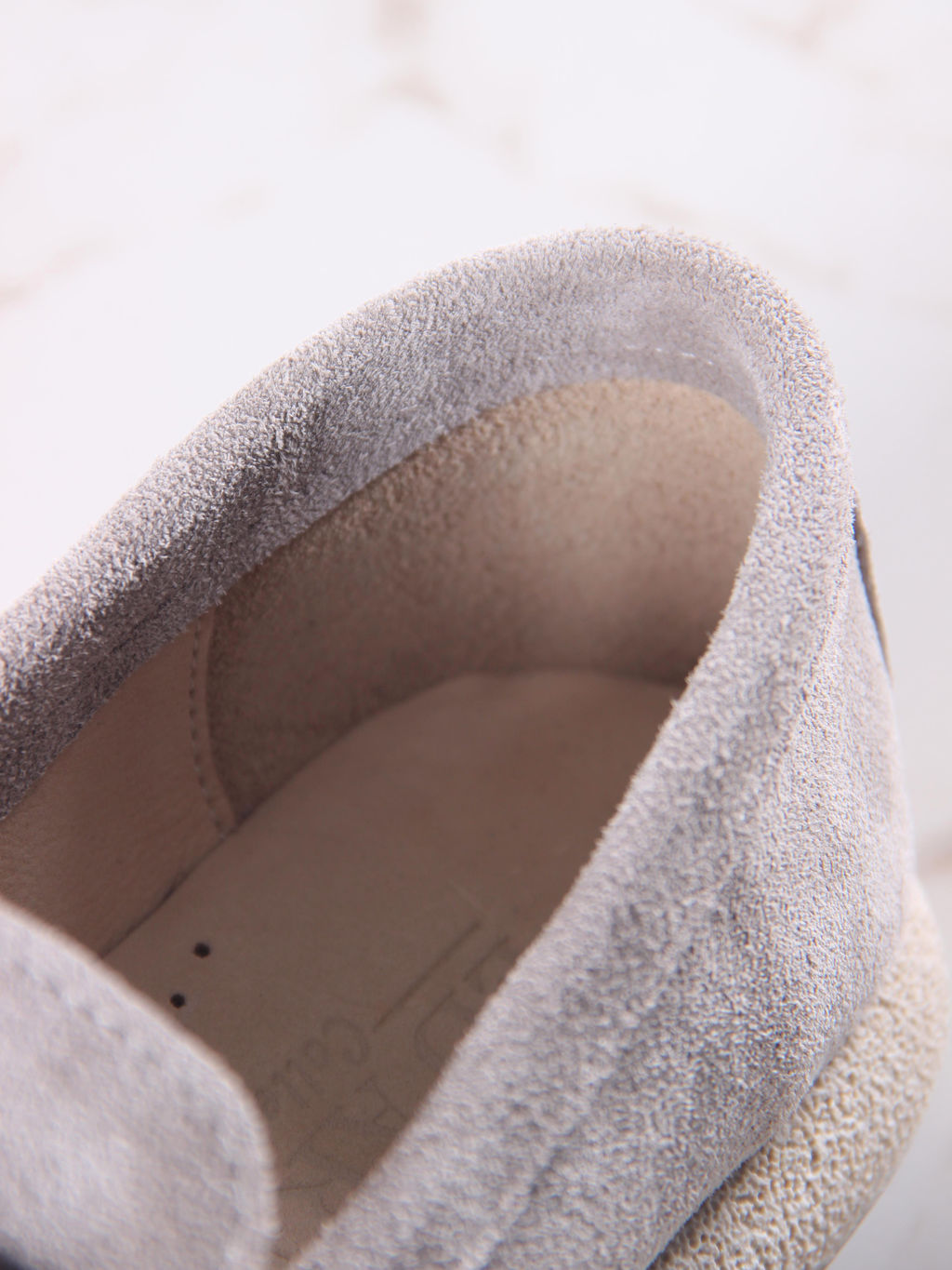 Лоферы EDART 177.1607 be. каменный замша фото 19