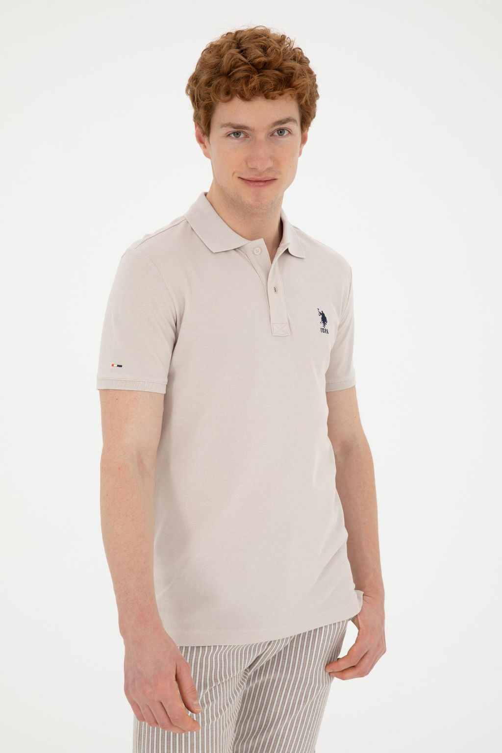 Футболка U.S. Polo Assn Stone из хлопка  фото 10
