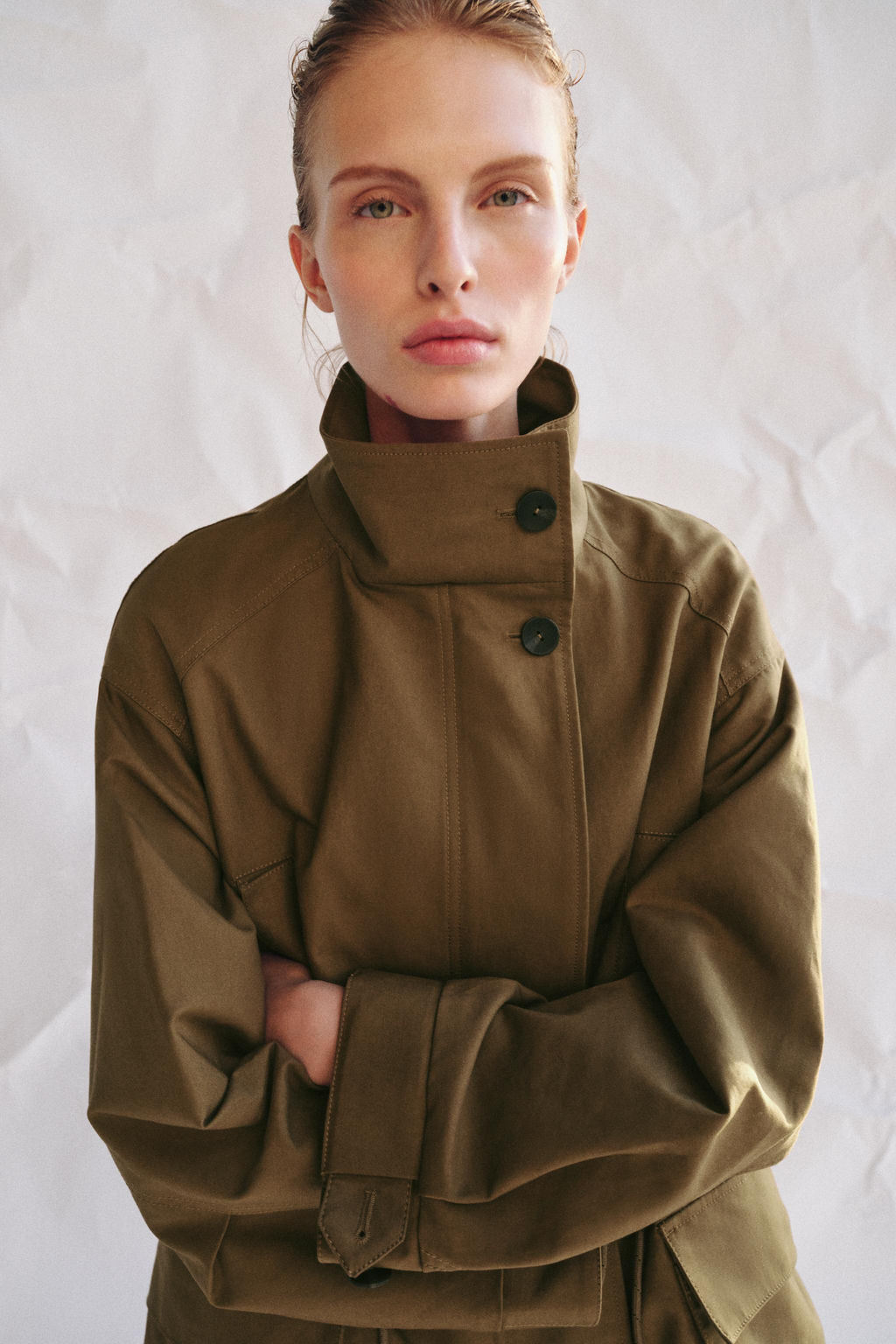 OVERSIZE PARKA ZW COLLECTION - Zara фото 12