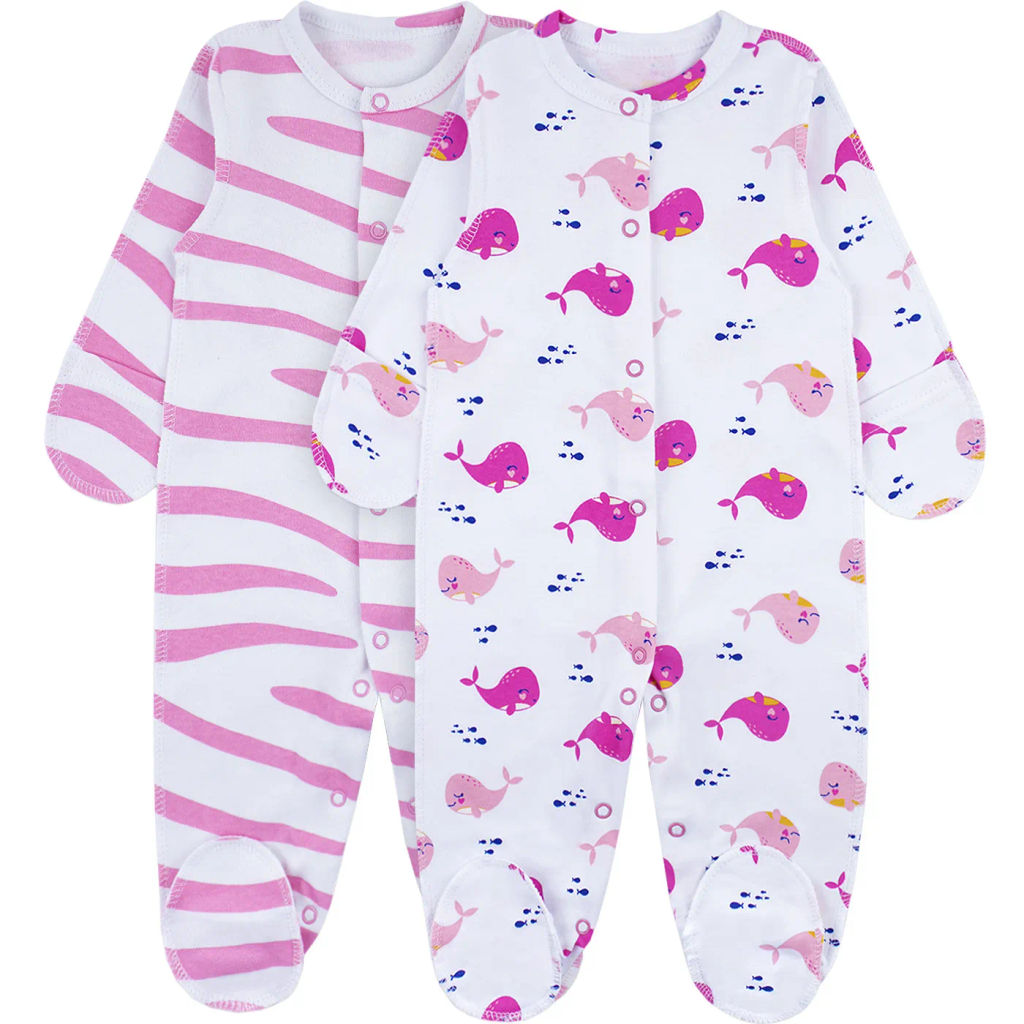 Комплект комбинезонов интерлок 2 шт 1335200302 - Youlala фото 6