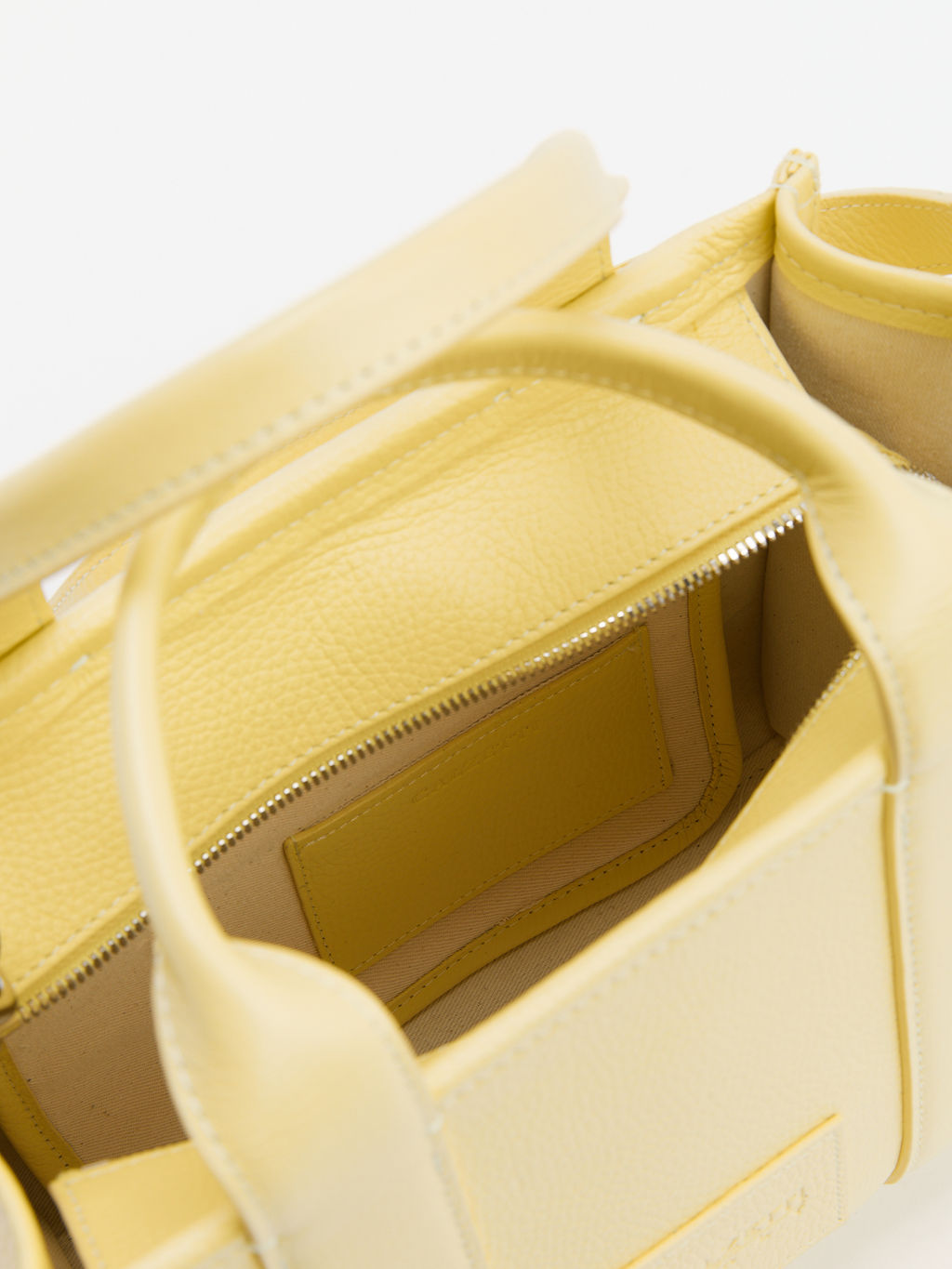 Женский тоут CALZETTI CLER MINI Артикул 3954060, желтый  фото 6