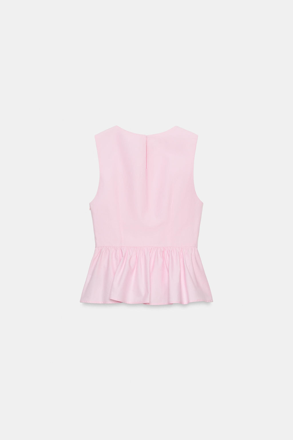 TOP PEPLUM ALAMARES / Rosa - Zara фото 7