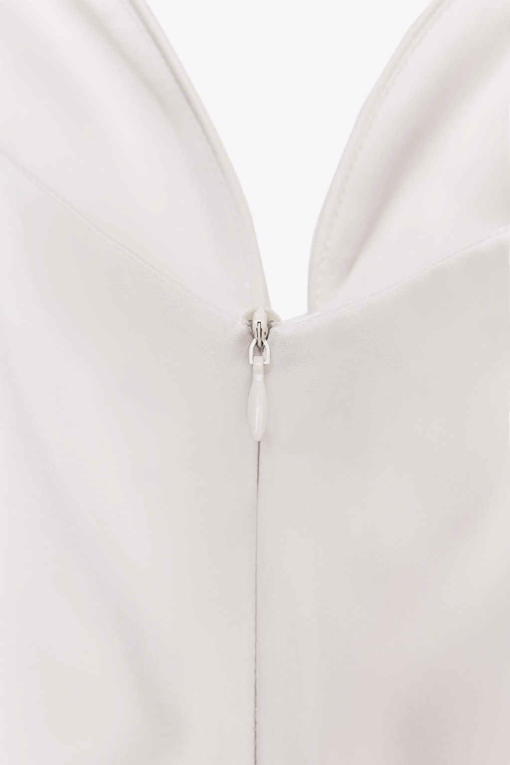 LONG SATIN DRESS - Zara фото 16