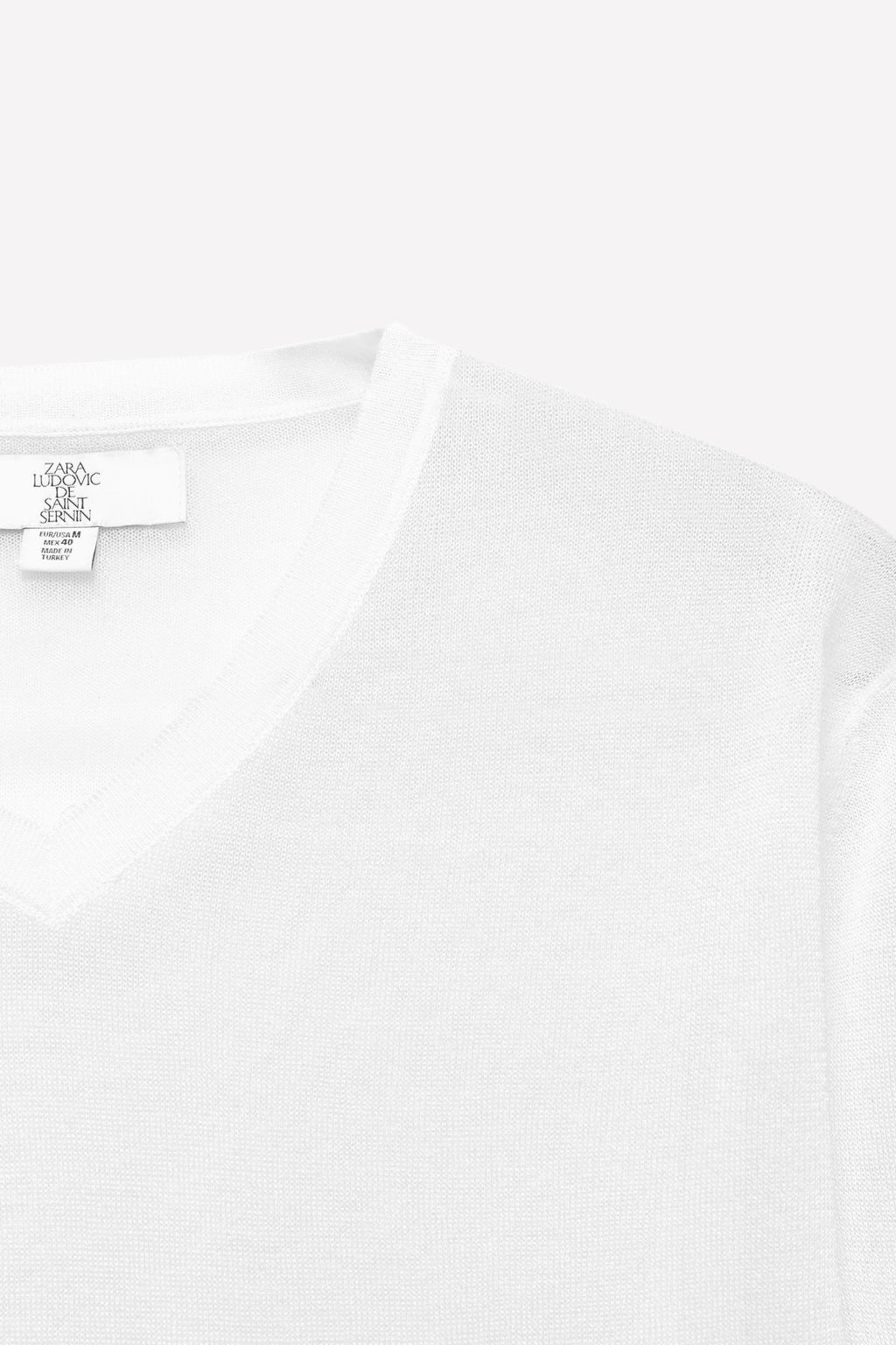 SEMI-SHEER JUMPER LUDOVIC DE SAINT SERNIN x ZARA  фото 2