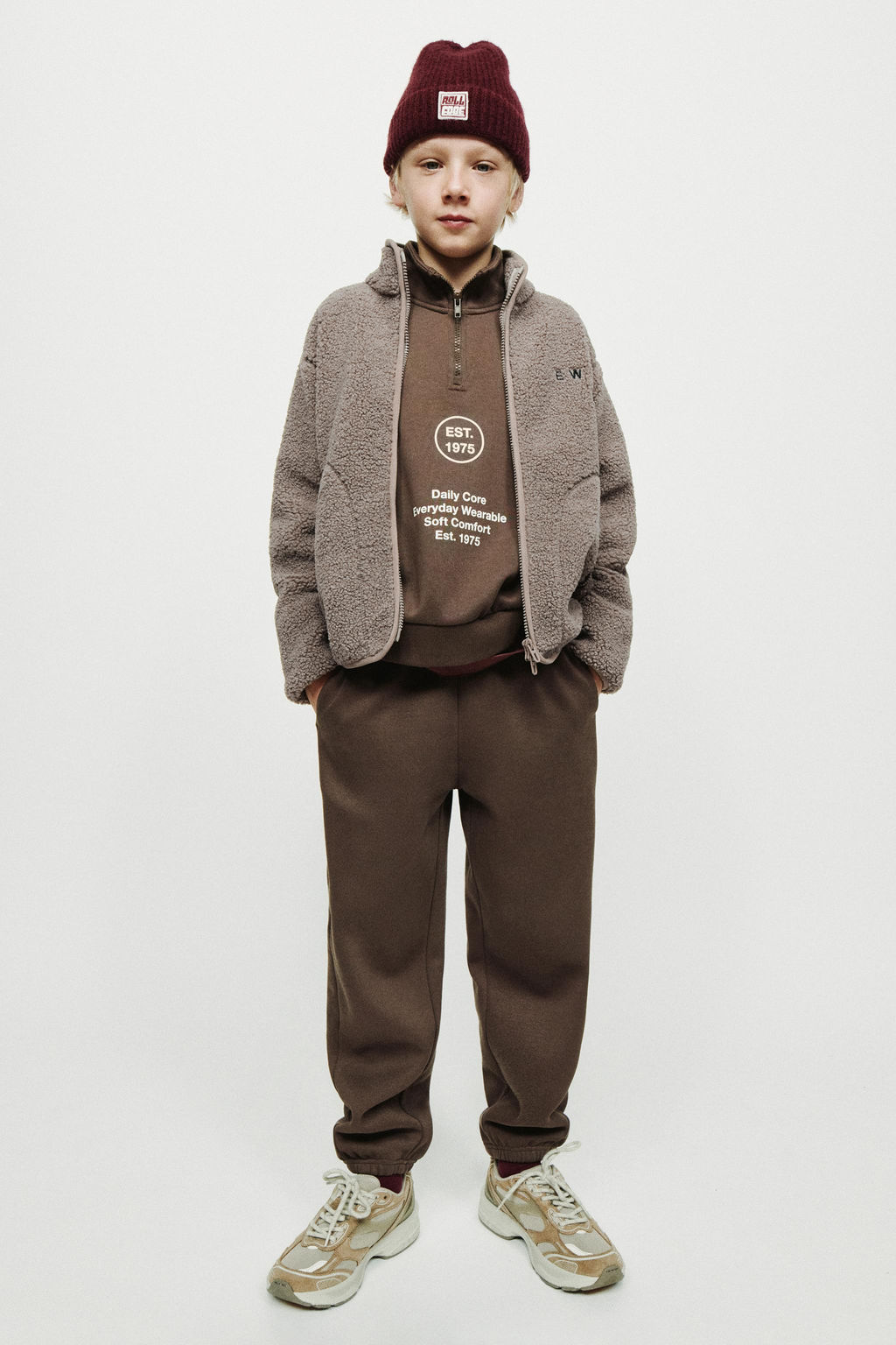 SPORTY SWEATSHIRT WITH SLOGAN - Zara фото 5