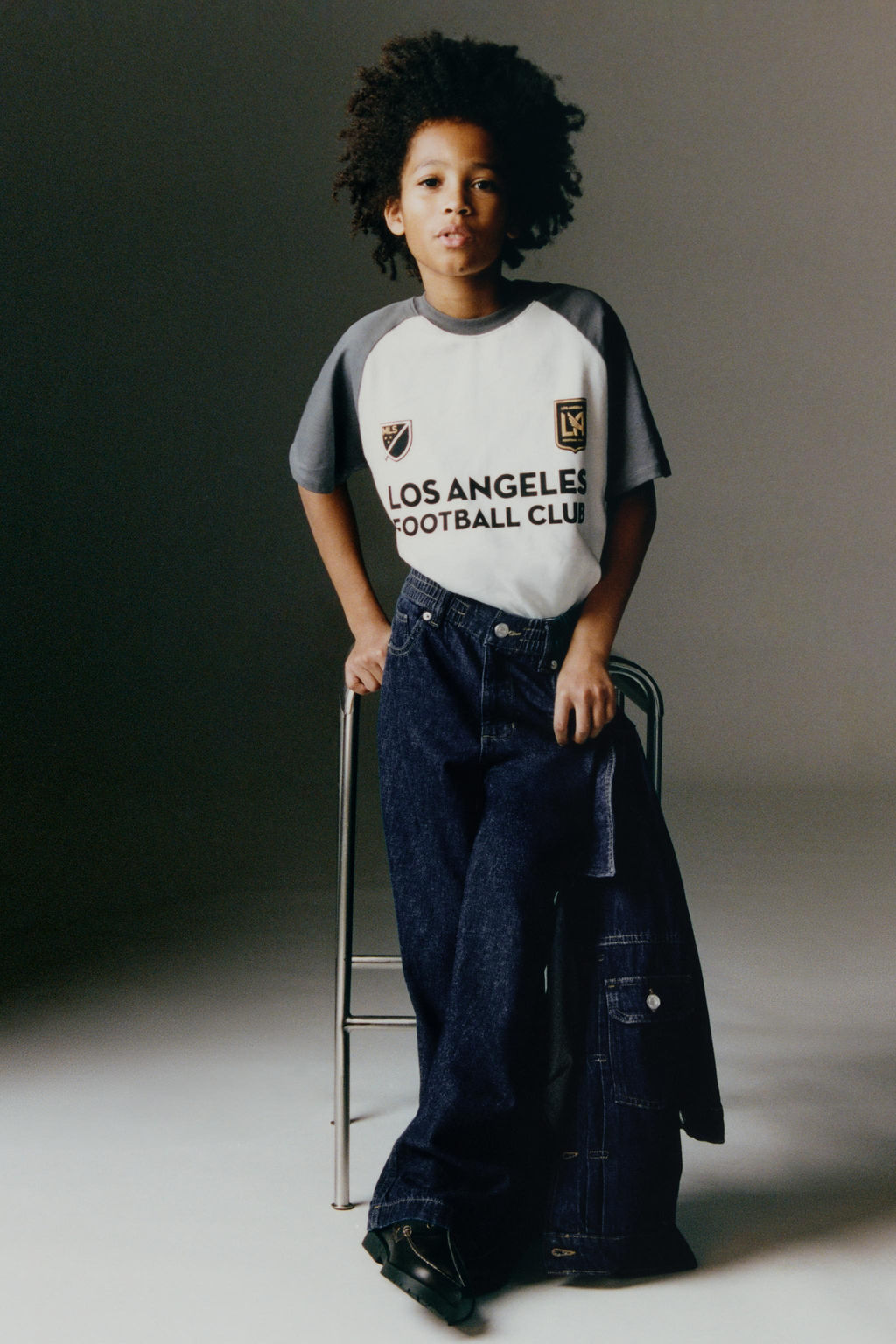 LOS ANGELES CF MLS RAGLAN SLEEVE T-SHIRT - Zara фото 5