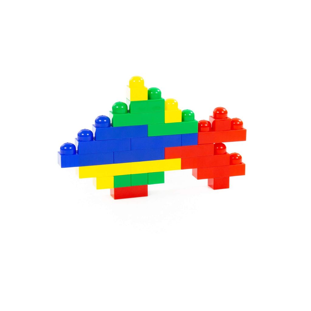 Конструктор Юниор (54 элемента) (в контейнере) - Полесье фото 6